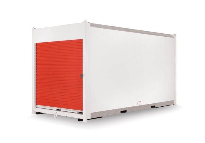 Customer built moving & storage container